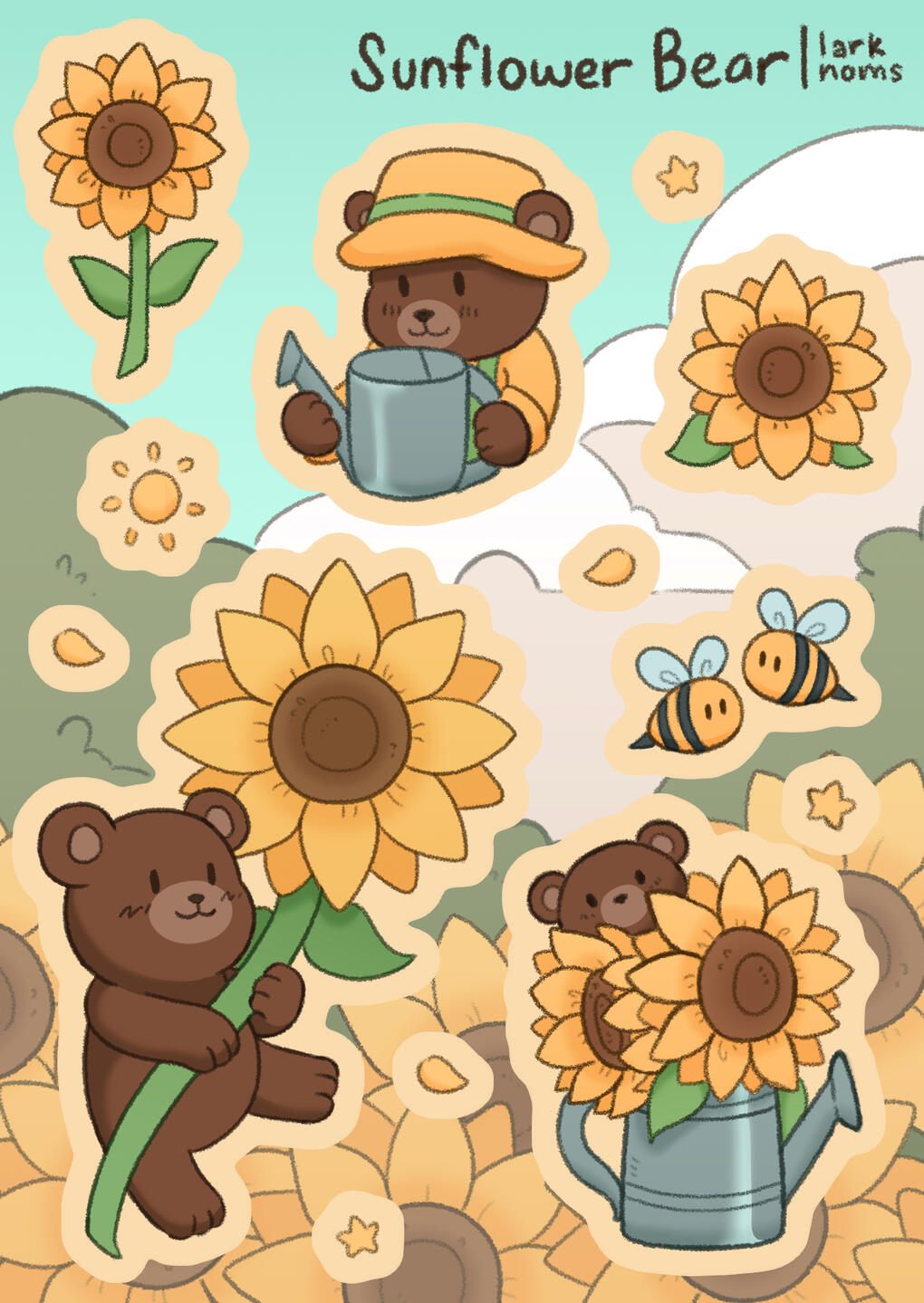 Sunflower Bear